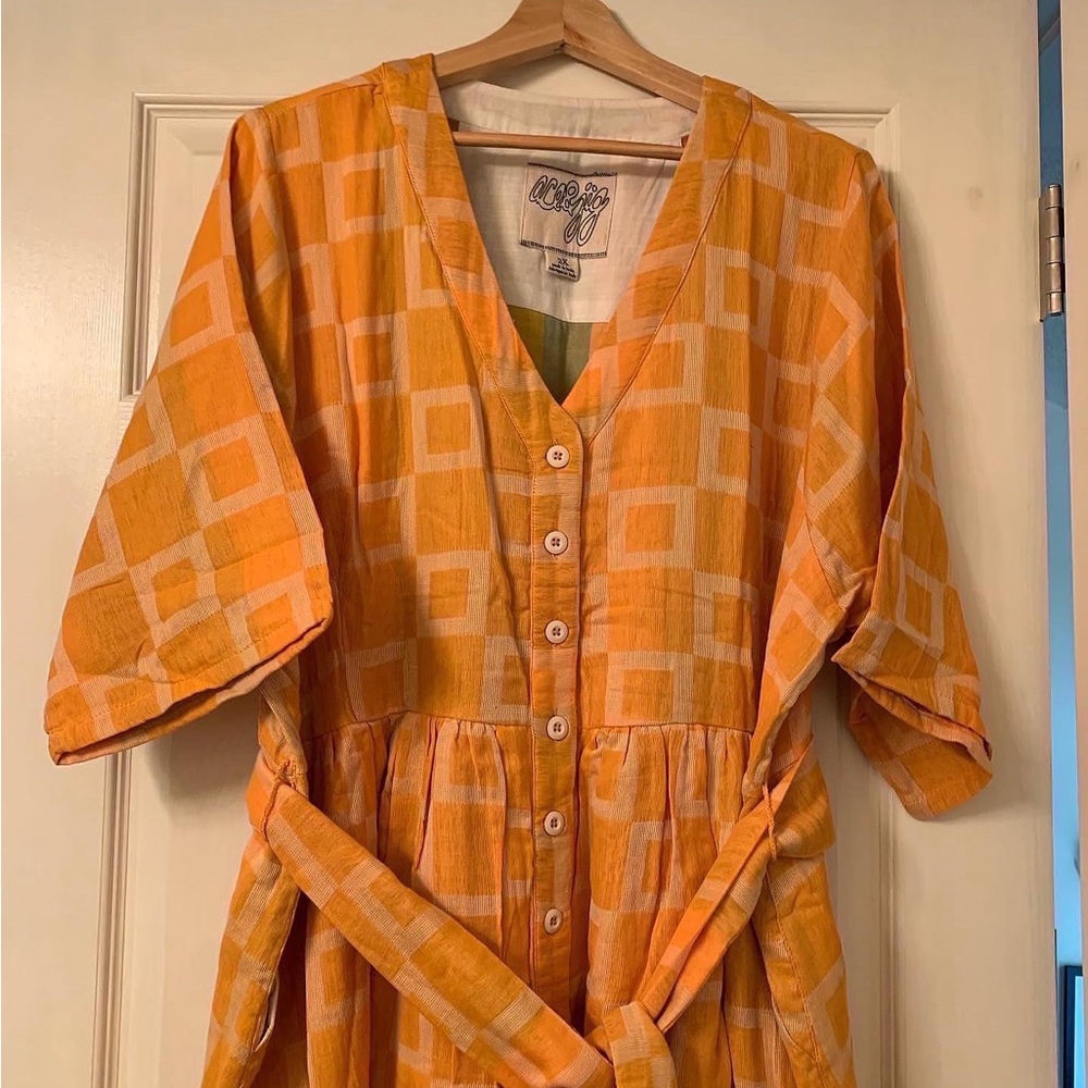 NWT Ace & Jig LEELEE Dress - Citrus - Size 2X
